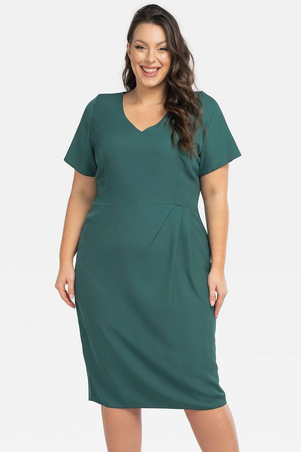 Plus size dress model 196867